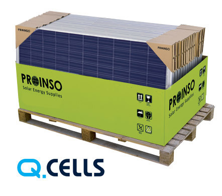 Solar Panels Pallet QCELLS Q. PRO BFR-G3 260 Watts (29 modules)