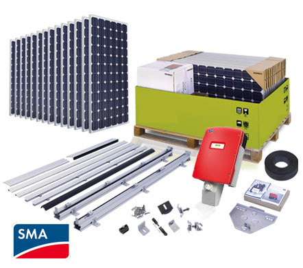 Residential Solar Systems 3.85 kW (SMA + SOLARWORLD)